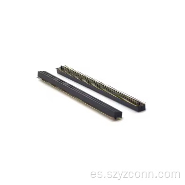 Conector de cabezal hembra de paso de 1,27 mm SMT 90P